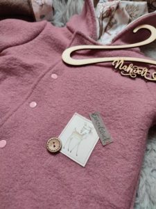 Walkjacke Mauve-Waldtiere