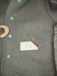 Walkjacke Mint-Regenbogen 1