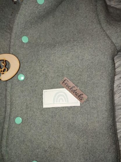 Walkjacke Mint-Regenbogen 1
